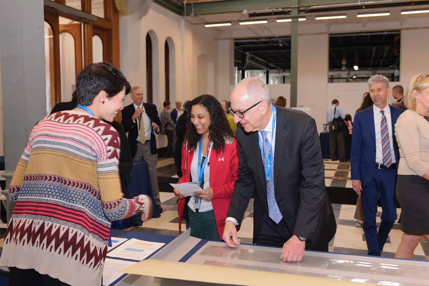 Dr. Skorton at 2017 share fair