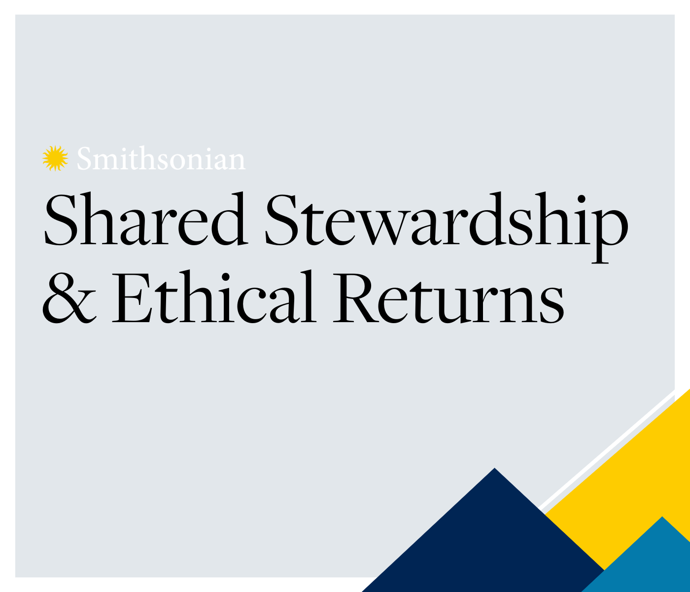 SI Shared Stewardship