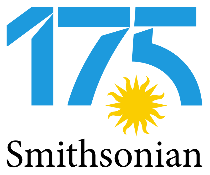 Smithsonian 175th anniversary logo